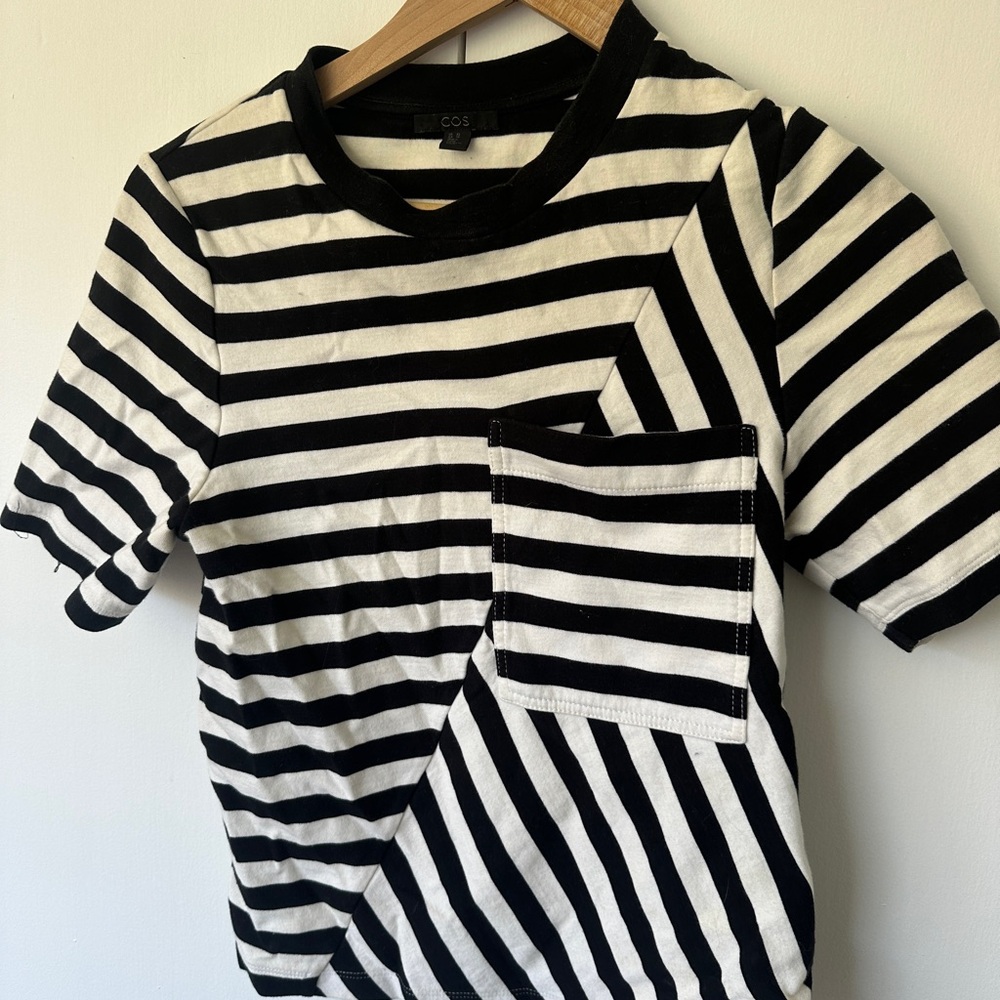 COS striped shirt